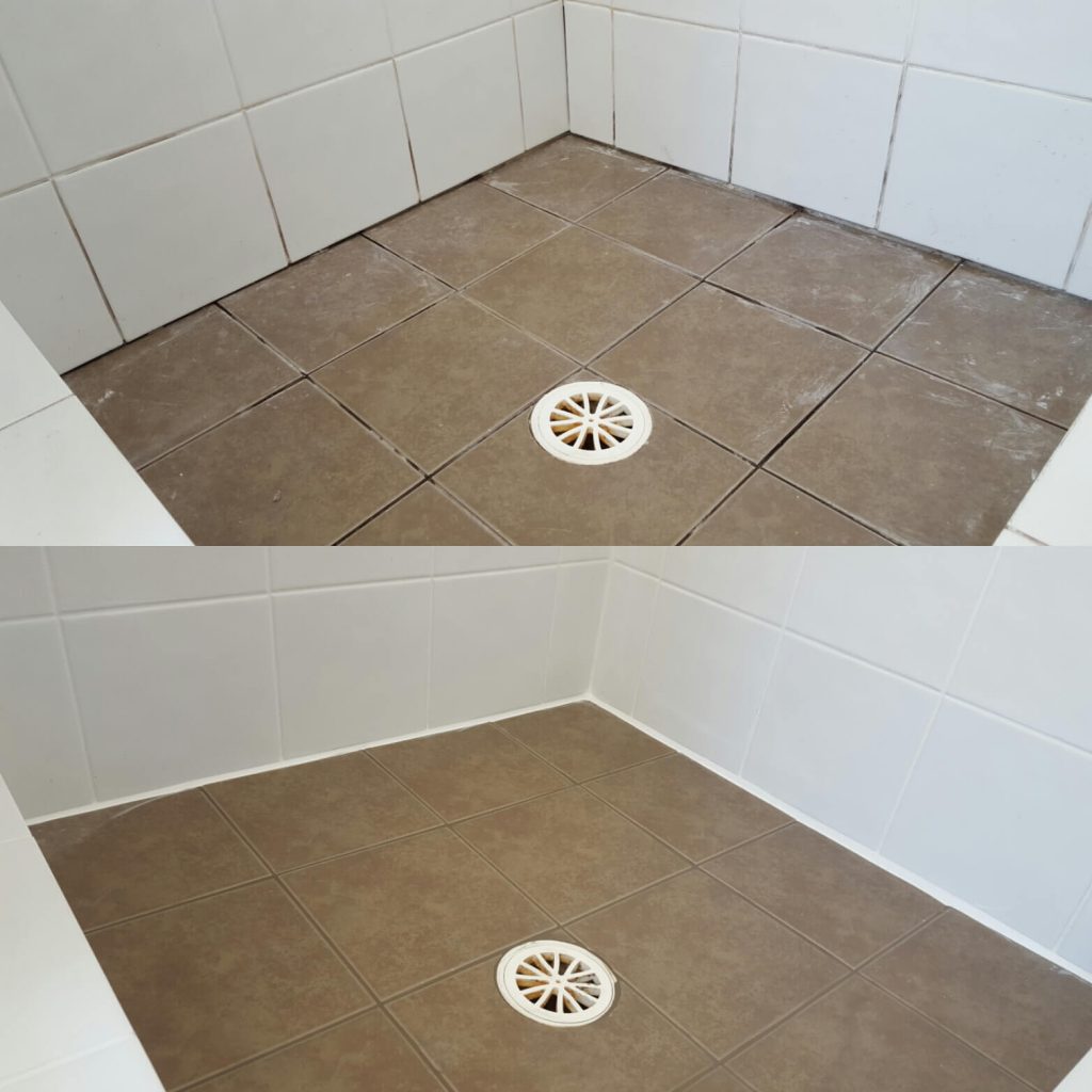 Tile Regrouting Shower, Bathroom Floor Tile Regrout