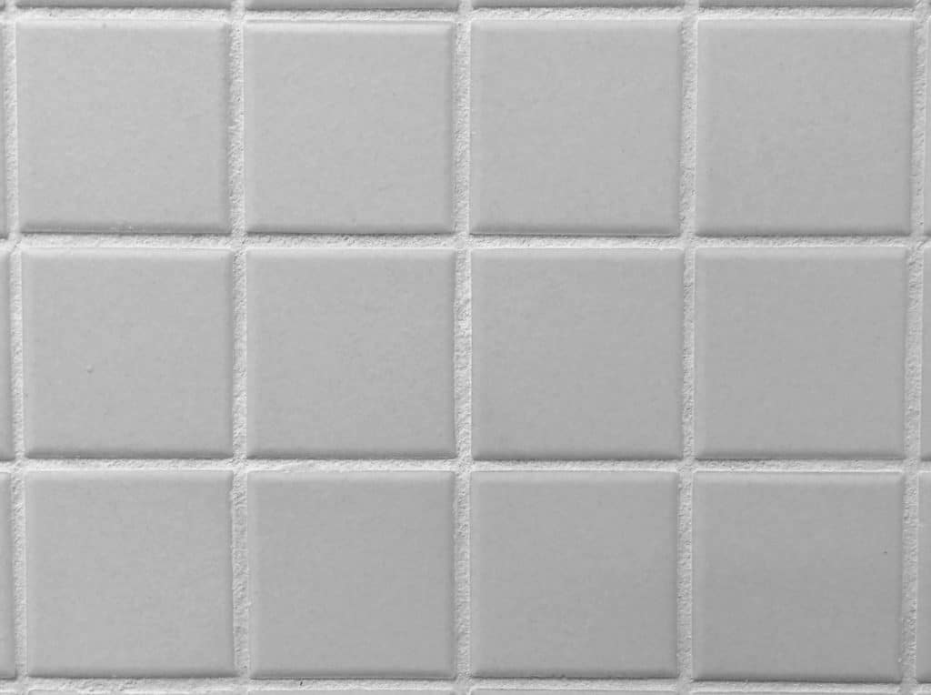 white square bathroom tiles