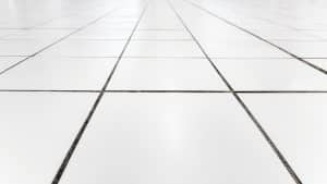 grout lines between tiles